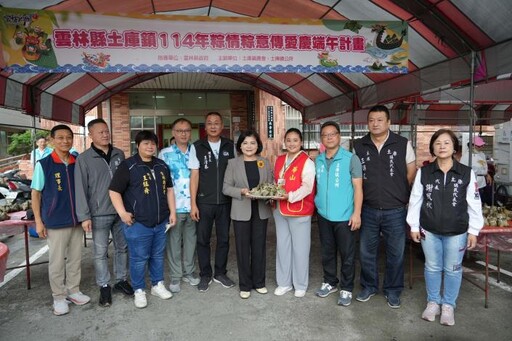 張麗善偕農婦巧手包粽 溫情共振端午傳統力7