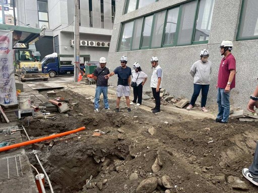 關心台東正氣路施工進度 盼早日完工展現觀光夜市新風貌