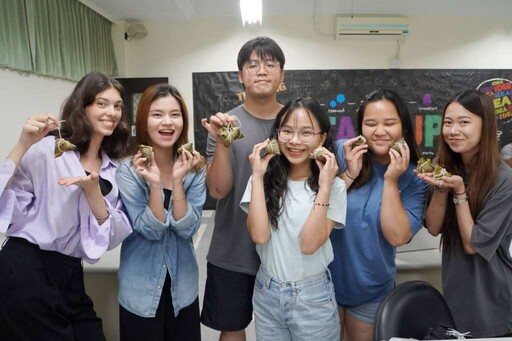 端午粽飄香 大葉大學企管系邀國際生體驗台灣文化