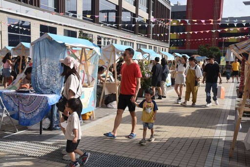 海風夏祭市集 澎坊購物休閒廣場旁公園熱鬧登場