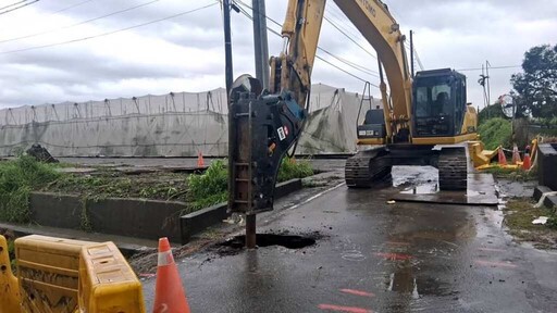 農民代言人市議員朱信強關注外六寮道路修復 確認工程即將動工