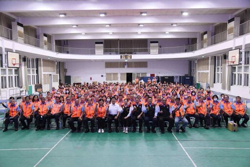 吉安分局守望相助巡守人員常年訓練 強化基層治安韌性