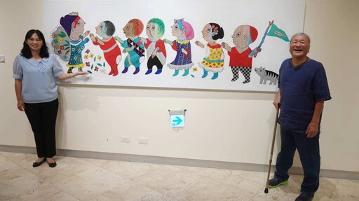 梁奕焚回鄉展 彰化縣立美術館展出77件藝術作品
