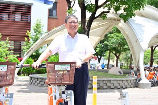 YouBike騎進芎林最快暑假上路 竹縣6鄉鎮174站綠運再升級