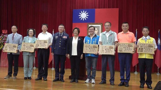 彰化警察節慶祝大會 縣長王惠美表揚63位警界楷模