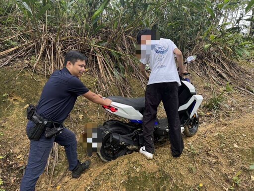 迷途山林困泥地 文一暖警協助脫困展現人間溫情