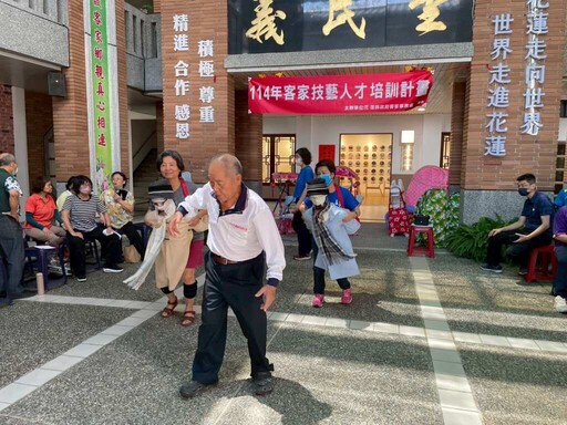發揚客家表演文化 花蓮縣辦理客家藝陣文化研習課程