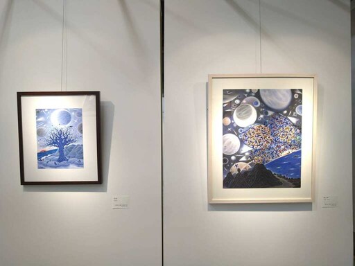一閃一閃亮晶晶 「星空」鍾復榮個展 看宇宙星辰的美麗