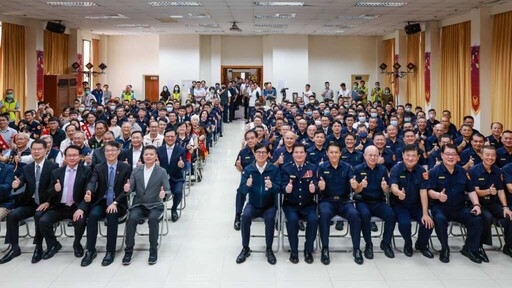 高雄市警察節慶祝大會 陳其邁肯定治安表現