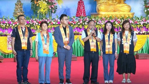 全國供佛齋僧法會中區登場 近2萬信眾齊聚祈福