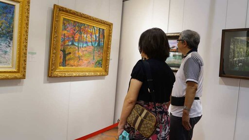 醫療與藝術共舞心靈的療癒 台中醫師公會美展聯誼社鹿港開展