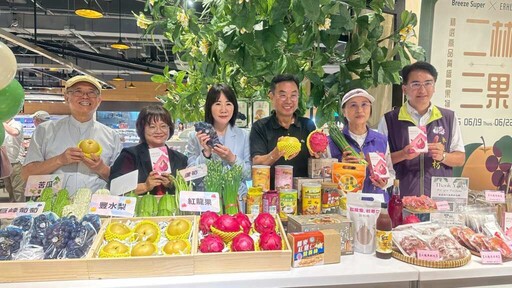 二林三果進軍北市 展售會微風超市復興店登場