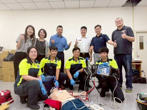 國際醫療設備大廠訪竹縣 攜手提升緊急醫療量能