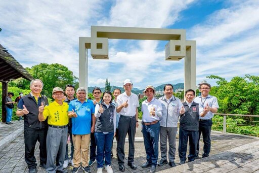 草嶺溪水環境營造工程 張善政期勉打造大龍門廊帶重要景點