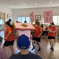 媽祖遶進北斗秀和苑日照中心 長輩舞龍舞獅樂開懷