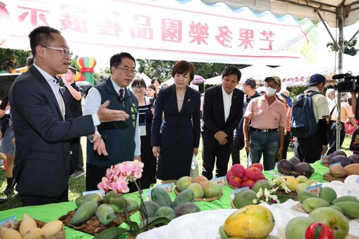 台南「瘋芒」畢露 黃偉哲邀台日嘉賓品嚐芒果好滋味