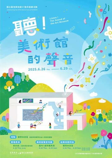 國美館37周年館慶「聽!美術館的聲音」