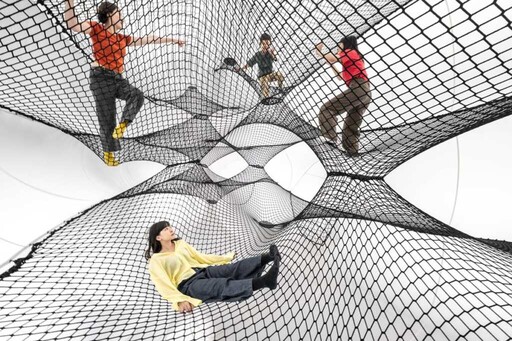 高6公尺!《Net & String Taichung》登入勤美術館