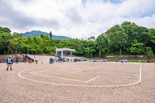 復興區介壽國中停車場整建工程視察 助力地區觀光發展