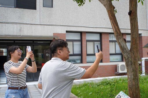 大葉大學校園獨角仙大爆發 生態攝影師搶拍校園自然美景
