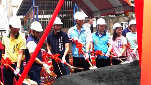 員林市一里一活動中心再邁大步 黎明段聯合社區活動中心新建動土