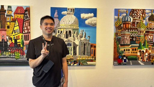 以色彩低語日常風景 呂淯銨個展「日常‧旁白」光之藝廊登場