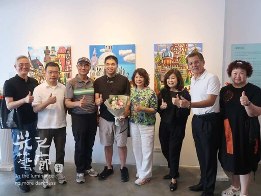 以色彩低語日常風景 呂淯銨個展「日常‧旁白」光之藝廊登場