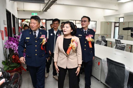西螺分局新廳舍正式啟用 警政設施全面升級守護鄉親安全