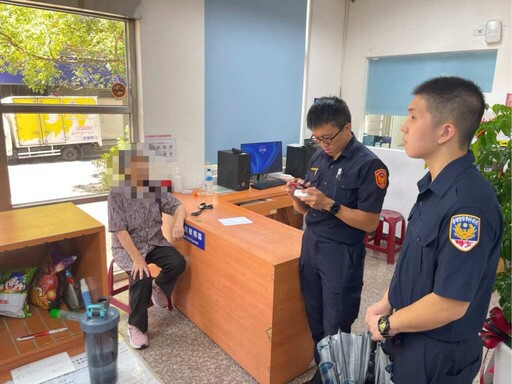 迷途老婦街頭攔車求助 文一警火速助返家團圓