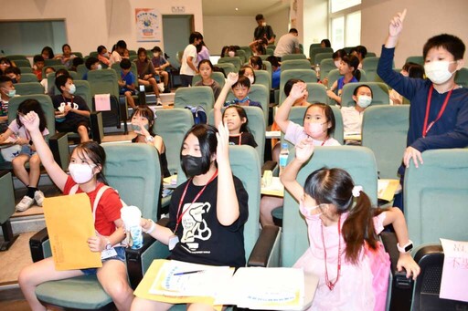 彰化市兒童領袖成長營酷炫登場 120位學童挑戰領導力與團隊合作