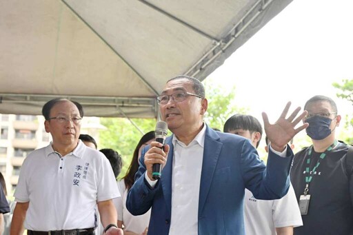 侯友宜視察五泰輕軌進度 盼與中央攜手打造輕軌Plus