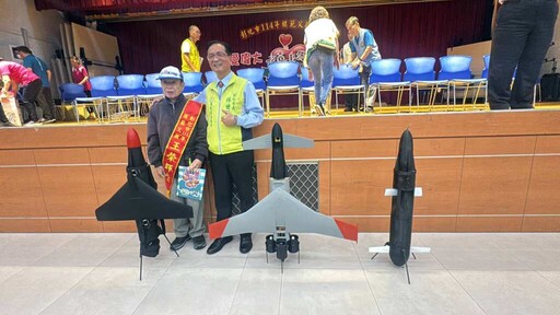 影／無人機現身彰市模範父親表揚大會 林世賢盼彰化搶占未來產業先機