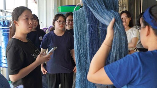 大葉設計系執行USR計畫：工坊學習植物染 推動農廢再利用與社區共創