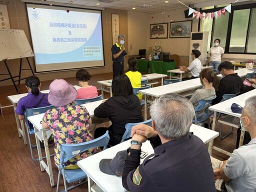 中彰榮家強化感控教育 打造防疫滴水不漏照護網