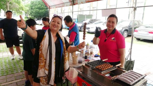 影／白沙屯媽「捐血送電扇」活動 夜市美食吃到飽拚600袋血量新高