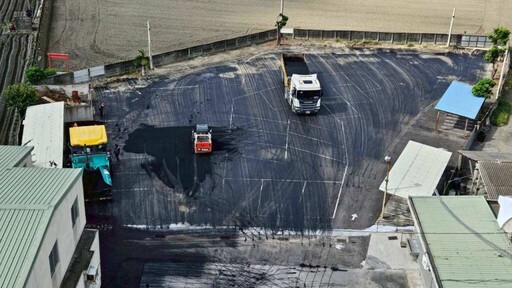影/喜樂保育院路平專案啟動 肇益營造捐百萬助鋪安全路