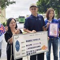 影／喜樂保育院路平專案啟動 肇益營造捐百萬助鋪安全路