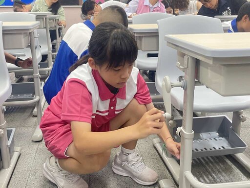 中市校園設備大升級！ 耗資4.5億元汰換全市國中小老舊課桌椅