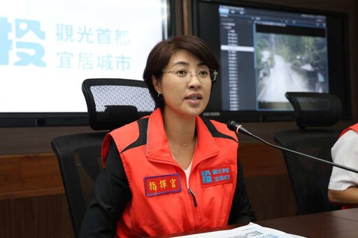 南投尚無重大災情傳出 許淑華縣長籲鄉親持續警戒防颱
