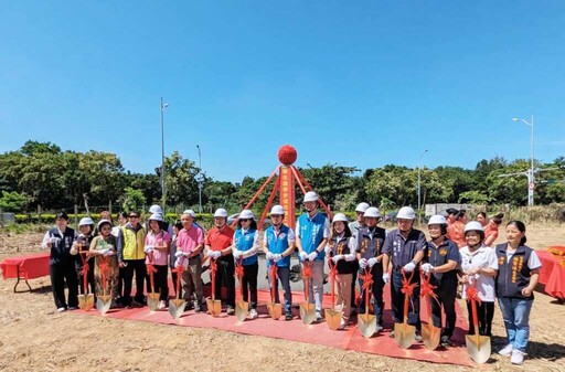 苗栗縣立大同高中永續步道動土 打造學生通學安全環境