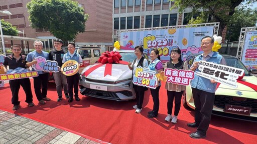 2025彰化GO購開跑 消費抽百萬電動車