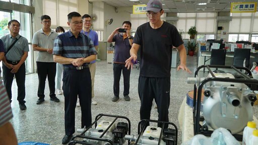 影／鹿港文化旅遊發展協會捐抽水機及水電配件 提升社區防災韌性