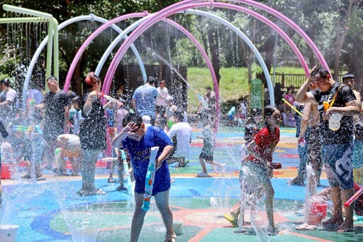 潭雅神綠園道戲水區開放倒數 抓住暑假最後涼感時光