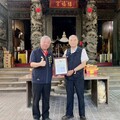 中元善念化祝福 彰化榮服攜手招福宮送愛榮民眷