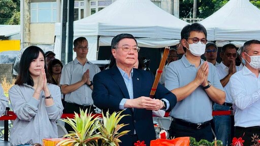 「虎尾潮」開工 卓榮泰南下主持 劉建國:打造全國韌性城市典範