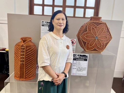 影/當傳統竹藝遇上AI導覽 南投縣傳統工藝大展8/30登場