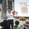 福德國小迎新數位遊戲闖關 卓爺爺校長說故事揭序幕