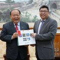 澎湖地院新任院長楊智守拜會陳光復 深化司法與地方行政合作