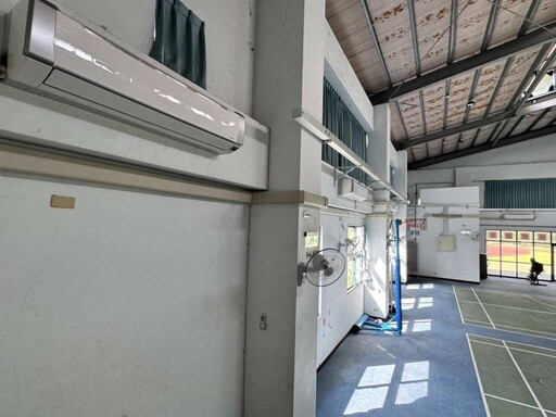 新竹縣挹注1.2億 改善學校活動中心冷氣