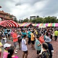五甲龍成宮普渡法會現場湧入千名信眾 宗教結合公益傳達身心正能量